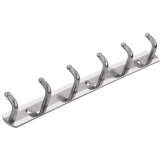 Steel Cloth Hanger 6 Point (Khunti) - L Type Goli