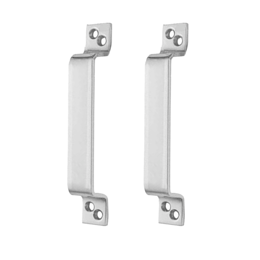Steel Hexa D Handles 6 Inch, SS Finish