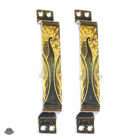 6-Inch Stainless Steel Vintage Door Handles - 6 Unique Styles