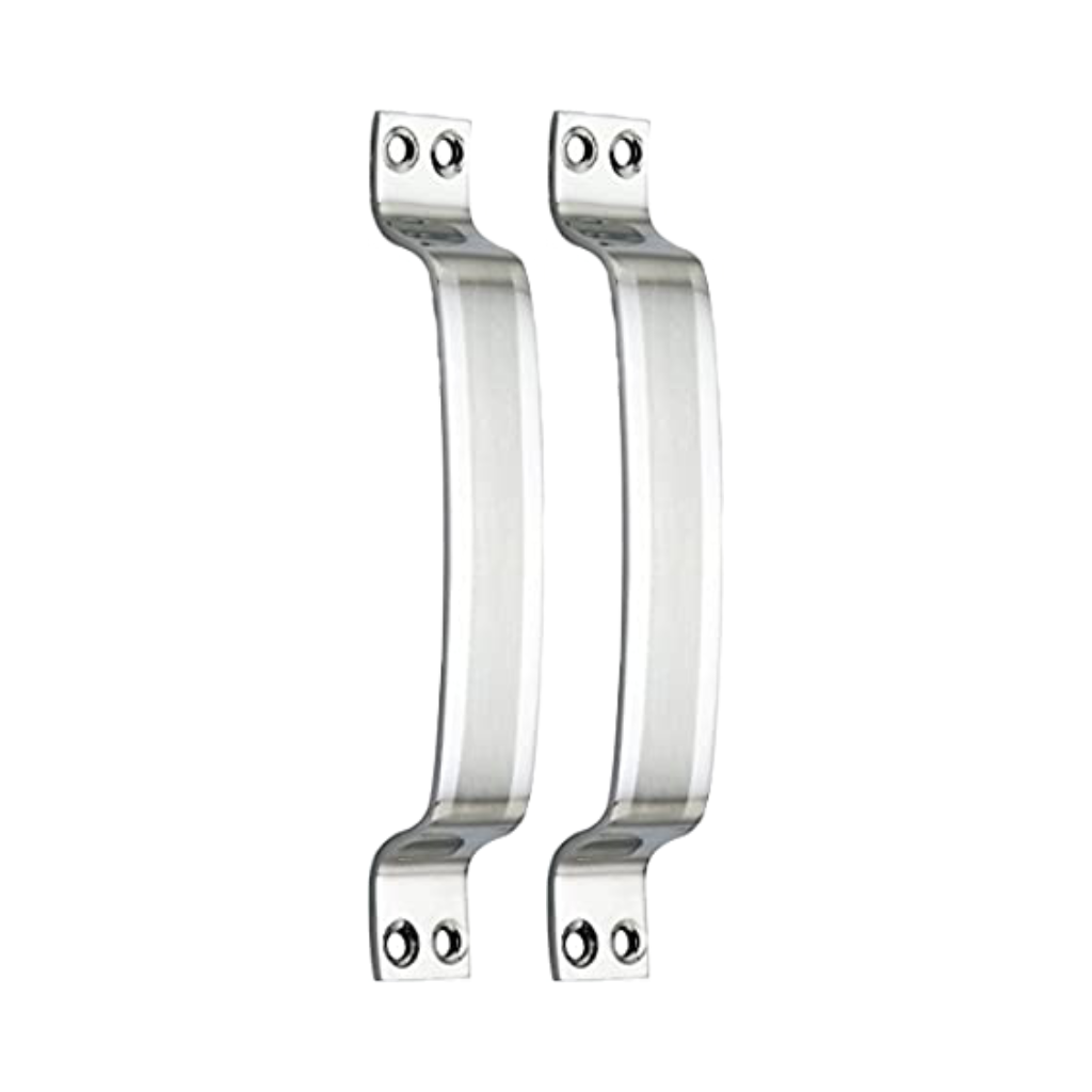 Steel Hexa Handles 6 Inch, SS Finish