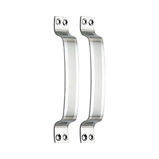 Steel Hexa Handles 6 Inch, SS Finish