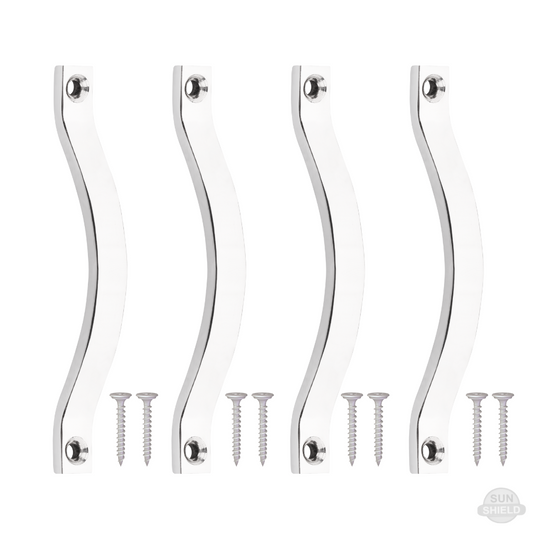 Steel Drawer Handle 16 No, 4 Inch SS Finish