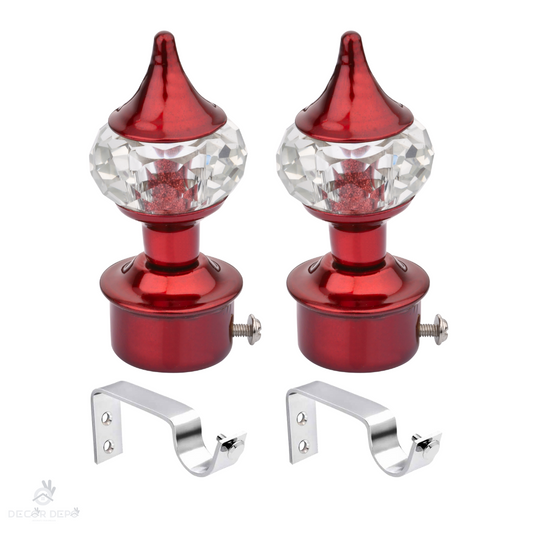 Diamond Ball Crystal Curtain Bracket