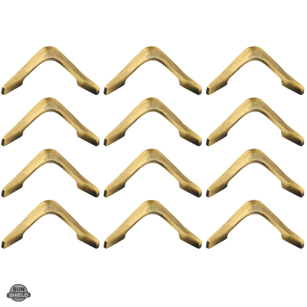 Delta Knob Antique - 3-inch Vintage Style Aluminum Drawer Pull