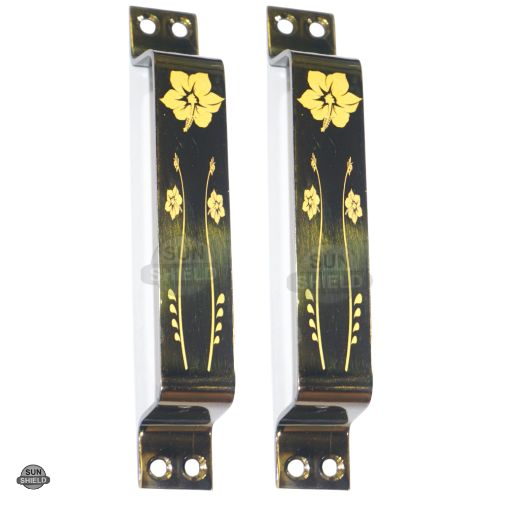 6-Inch Stainless Steel Vintage Door Handles - 6 Unique Styles