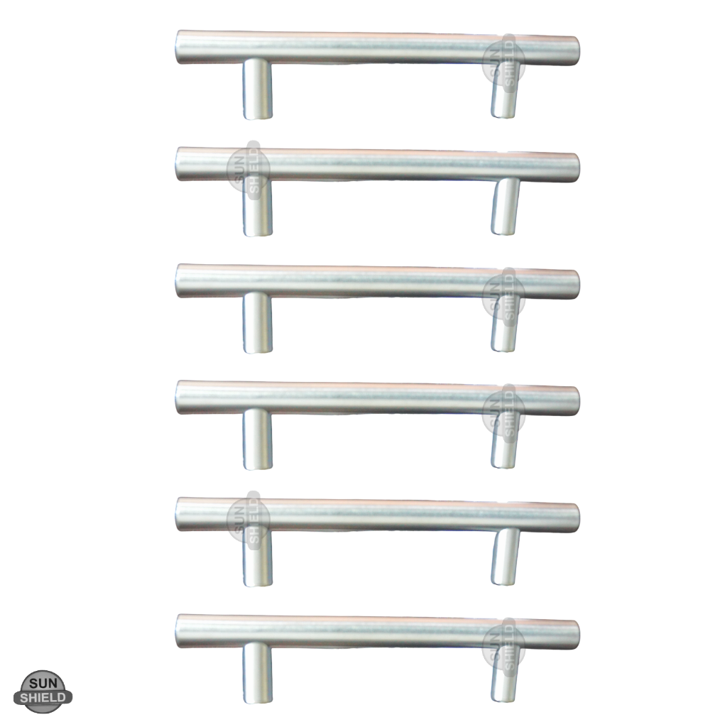 6 Inch Steel Drawer Pull Handle, Pipe SS Finish