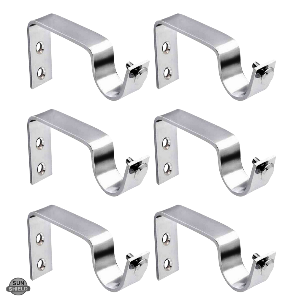 Steel Curtain Rod Support 70g