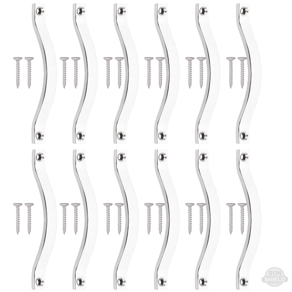 Steel Drawer Handle 16 No, 4 Inch SS Finish