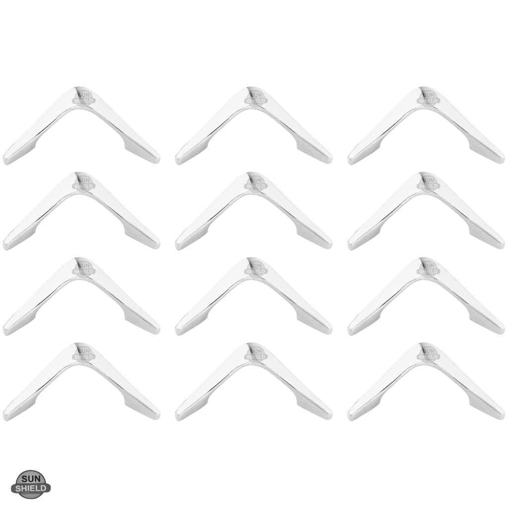 Delta Knob CP - 3-inch Vintage Style Aluminum Drawer Pull