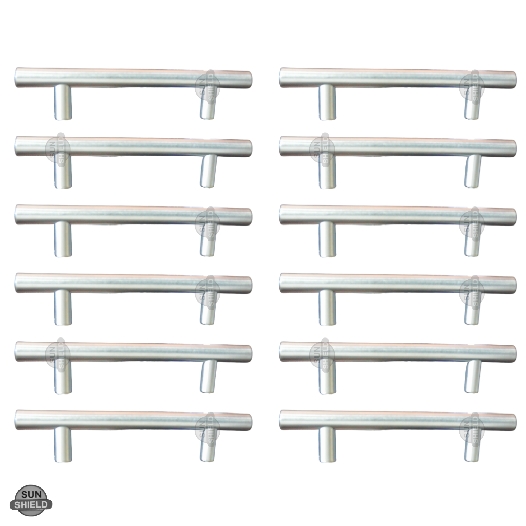6 Inch Steel Drawer Pull Handle, Pipe SS Finish