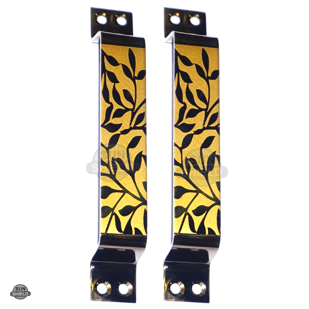 6-Inch Stainless Steel Vintage Door Handles - 6 Unique Styles
