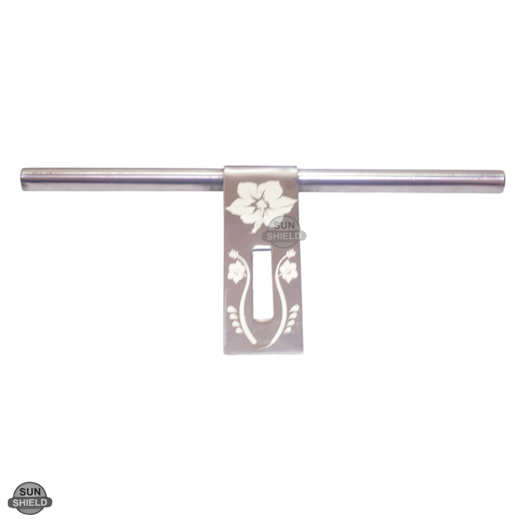 Steel Aldrop 10 Inch, 14mm, Flower
