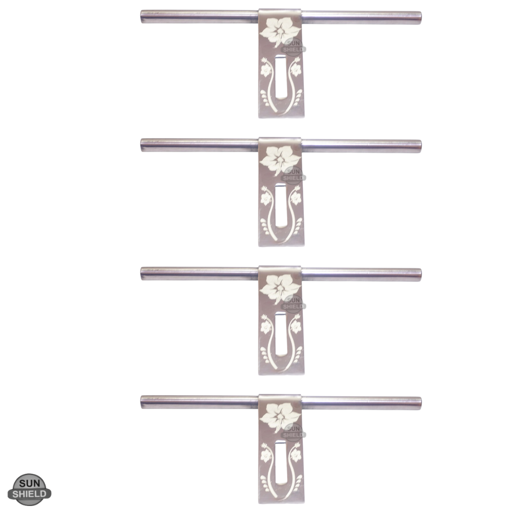 Steel Aldrop 10 Inch, 14mm, Flower