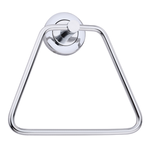 Steel Towel Ring, SS Finish, Trinagle