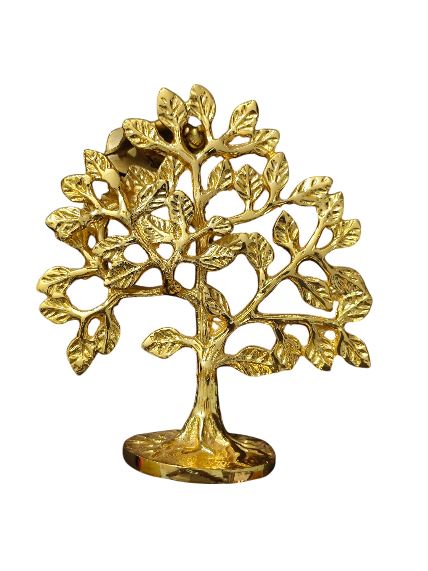 6 Inch Brass Tree of Life - Tabletop Decorative Art