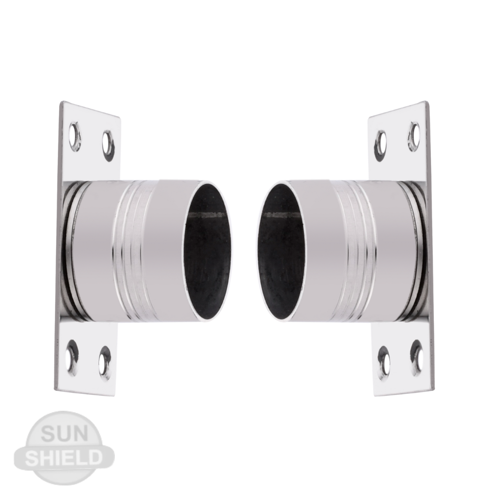 Wall to wall steel flat plate concealed 1 Inch