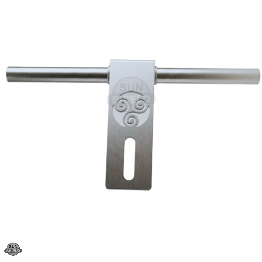 Premium Stainless Steel Aldrop Bolt Lock (16mm Rod, 6 Gauge Plate, 10 Inch) -301 No