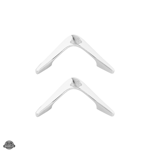 Delta Knob CP - 3-inch Vintage Style Aluminum Drawer Pull