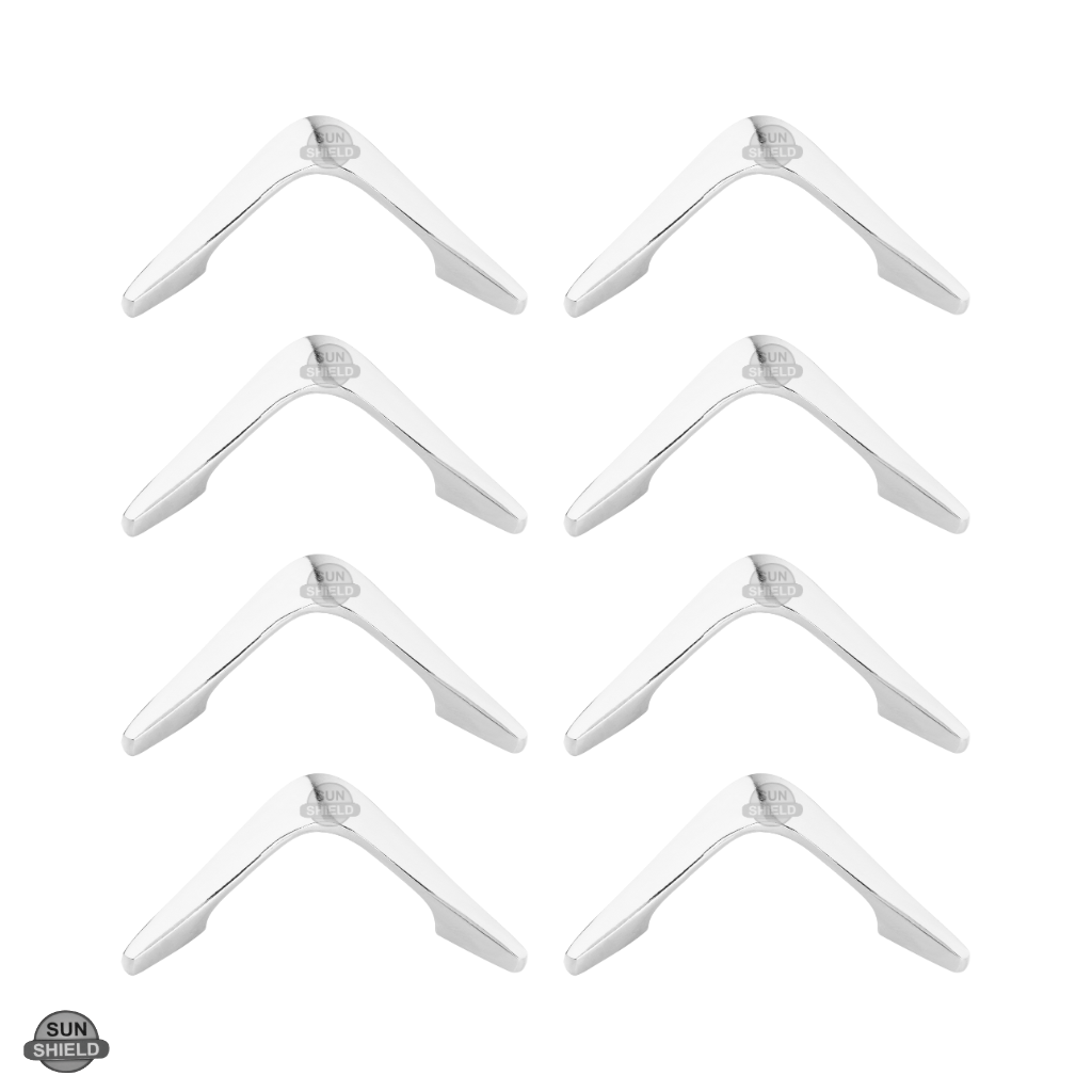 Delta Knob CP - 3-inch Vintage Style Aluminum Drawer Pull