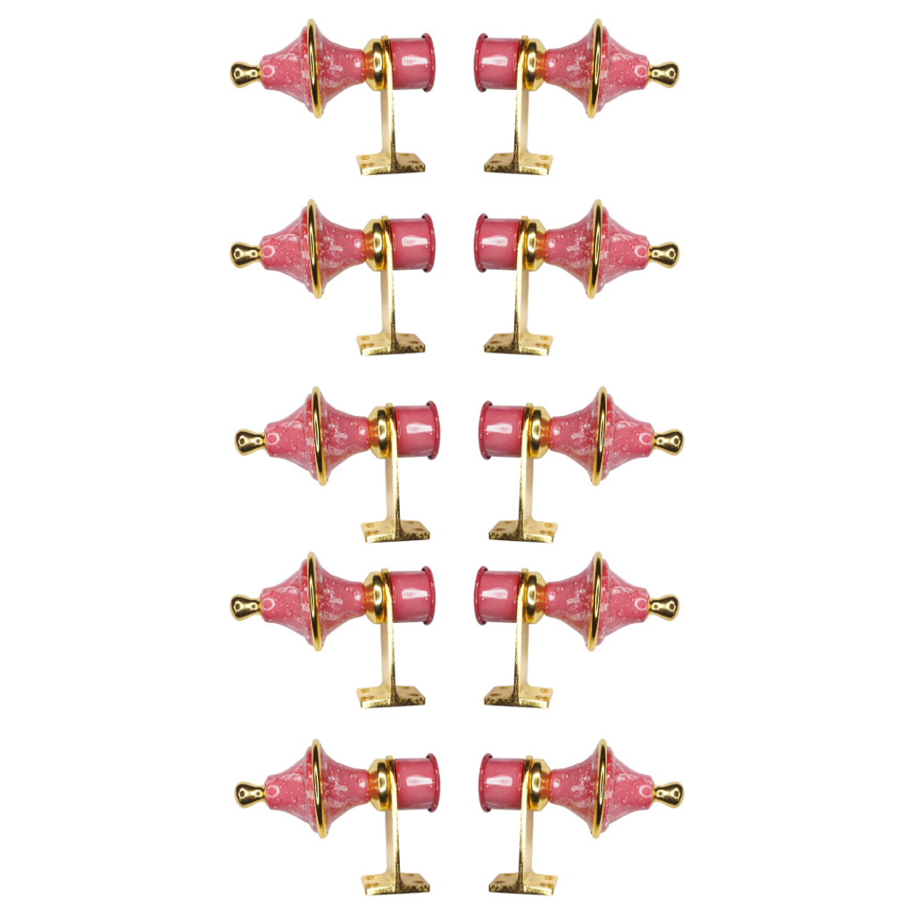 Meenar Pink Marble Curtain Bracket 1 inch (25mm)