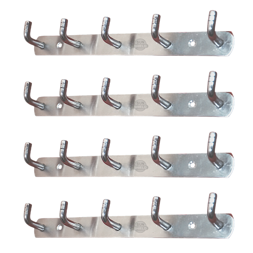 Steel Cloth Hanger 5 Point (Khunti) - L Type