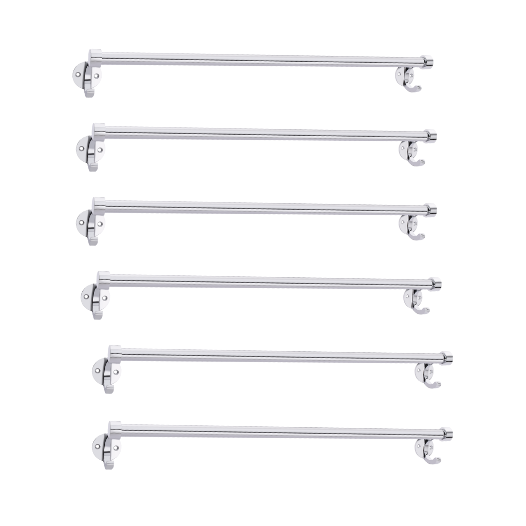 Steel Round Shape Towel Rod 24 Inch